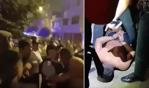 Vecinos de Los Olivos casi linchan a dos sujetos acusados de asaltar a una mujer