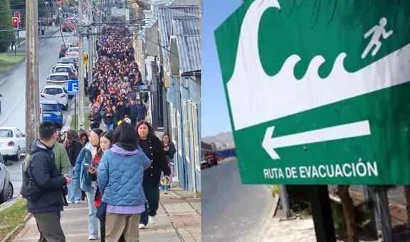 Terremoto en Chile: gobierno evacua zonas costeras ante posible de tsunami