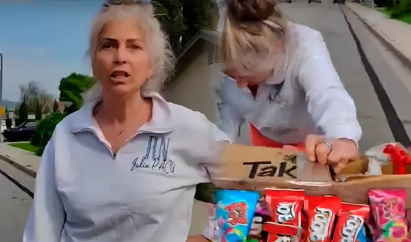 Mujer de 56 años es acusada de agredir a vendedora ambulante en California: empujó el carrito de productos y la hizo caer