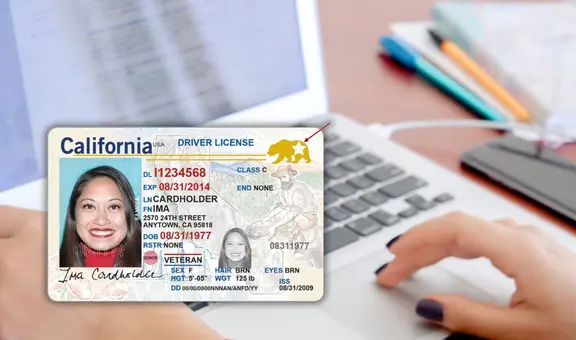 ¿Puedo obtener el Real ID en línea para evitar largas colas? Esto dice el DMV de California