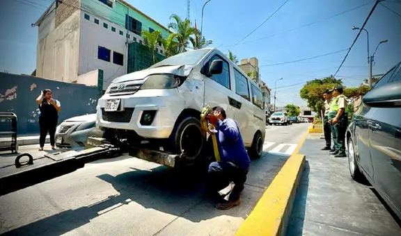 Cae ‘La Bestia’ de los autos colectivos: tenía 111 papeletas que suman más de 2 millones de soles
