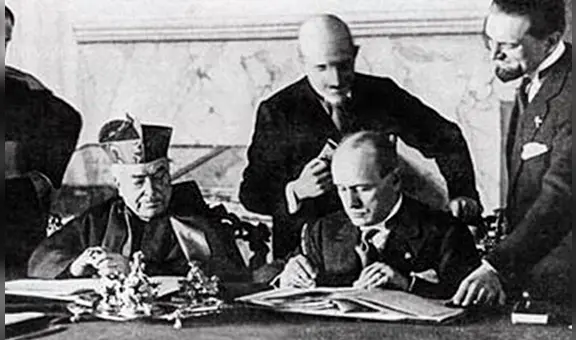 Los pactos de Letrán: la historia del tratado entre el Vaticano y Mussolini, dictador italiano fundador del fascismo