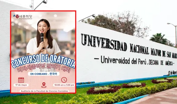 Instituto en la UNMSM lanza concurso de oratoria para ganar un viaje todo pagado a Corea: ¿cómo participar?