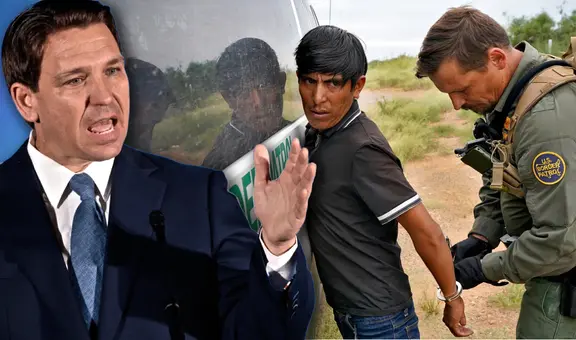 Gestión de Ron DeSantis lidera esfuerzos para aplicar ley que criminaliza a inmigrantes indocumentados en Florida