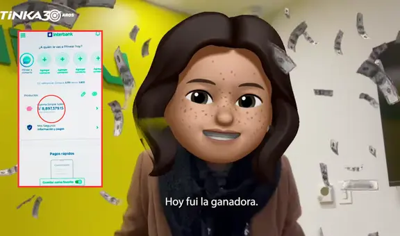 Peruana de 24 años ganó S/8 millones en La Tinka y lotería mostró que el dinero ya está en su cuenta: "Llegó el gran día"