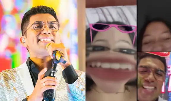 Jóvenes peruanas hacen live de Titkok y Christian Yaipén las sorprende con inesperada aparición: "El nuevo Zumba"