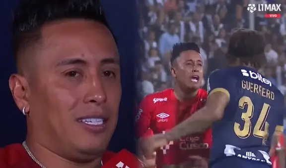 Christian Cueva confiesa qué le dijo a Paolo Guerrero tras su expulsión en el Alianza Lima vs Cienciano: “Como jugador…”