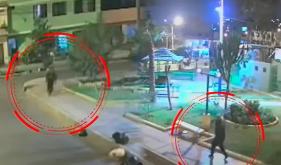 Balean a taxista en parque de Independencia: manejó herido hasta comisaría pidiendo auxilio