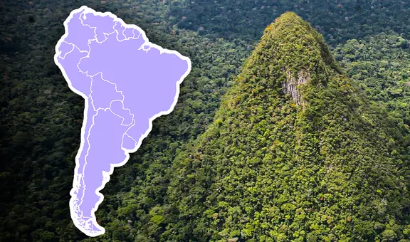 ¿Una 'pirámide' en el Amazonas? Las teorías entorno a la formación geológica escondida en la selva de Sudamérica