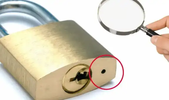 El secreto del pequeño orificio del candado: ¿para qué sirve y por qué es importante?