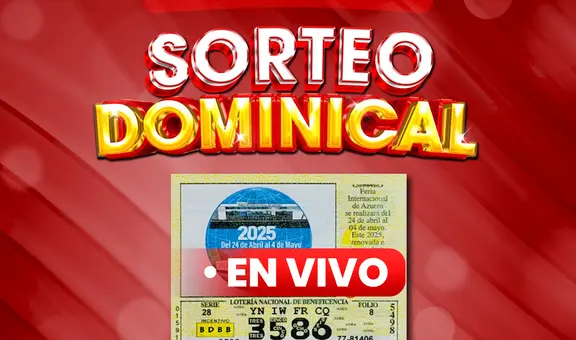 EN VIVO | Lotería Nacional hoy, 04 de mayo: revisar resultados Sorteo Dominical y números ganadores vía Telemetro