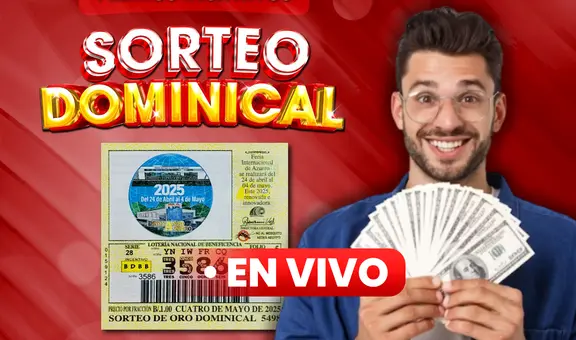 Lotería de hoy EN VIVO por Telemetro HOY, 04 de mayo: RESULTADOS Sorteo Dominical 5494 y números ganadores Lotería Nacional