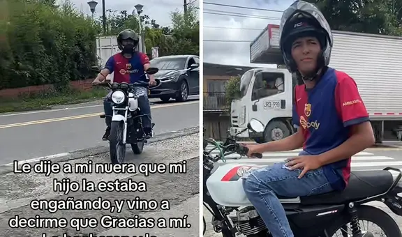 Suegra le contó a su nuera que su hijo le era infiel y en redes la felicitan: "Gracias a mí"