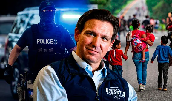 Malas noticias para inmigrantes en EEUU: Ron DeSantis realiza severa amenaza tras detener a más de 1000 indocumentados con el ICE