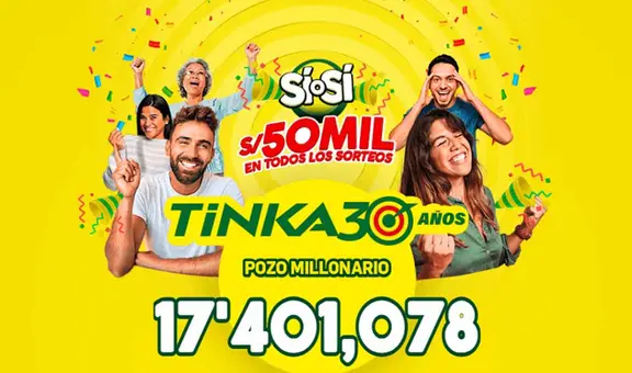 Resultados oficiales de La Tinka del 4 de mayo: revisa los números ganadores y los premios entregados