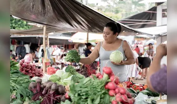 Inflación acumulada en Perú a abril de 1,23% es la más baja en cinco años
