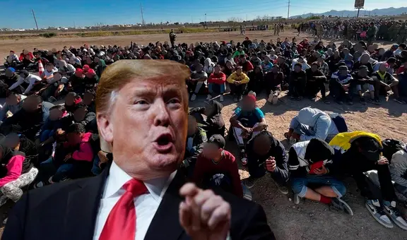 Trump duda del derecho al debido proceso constitucional para inmigrantes en EEUU y cuestiona la ley: "No lo sé"