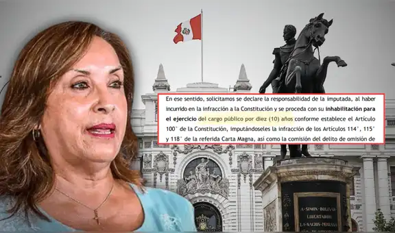 Presentan nueva denuncia constitucional contra Dina Boluarte por caso cirugías: piden su inhabilitación por 10 años