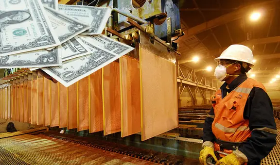 Precio del cobre se desploma 5,2% en EE.UU.: ¿cómo impacta en la economía del Perú?