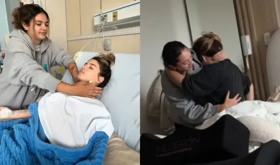 Flavia Laos preocupó a sus seguidores al ser internada con problemas para movilizarse: su hermana expone su estado de salud