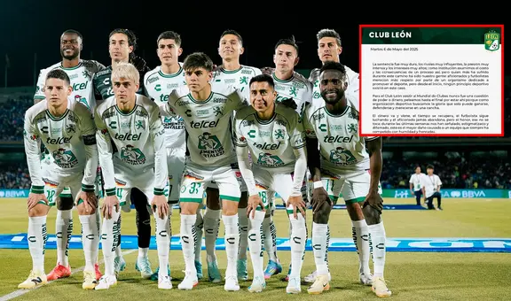 La encendida respuesta del León tras su exclusión del Mundial de Clubes: "Nos han estigmatizado y difamado"