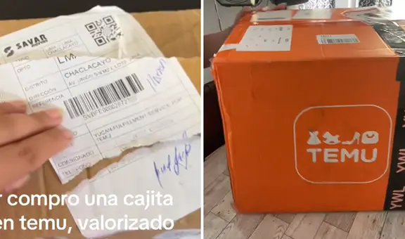 Peruano compró caja misteriosa de Temu valorizada en S/500 y quedó en shock al abrirlo: "Cumplió con sorprenderme"