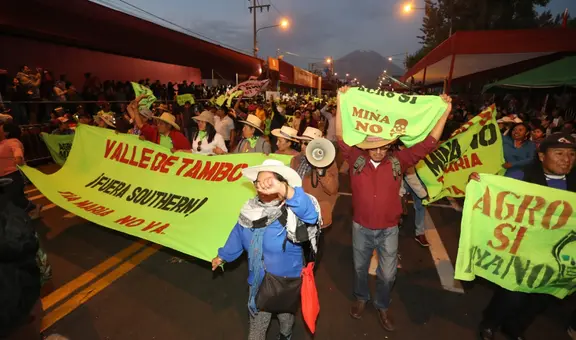 Tía María: Poder Judicial admite demanda de amparo que busca frenar proyecto minero de Southern