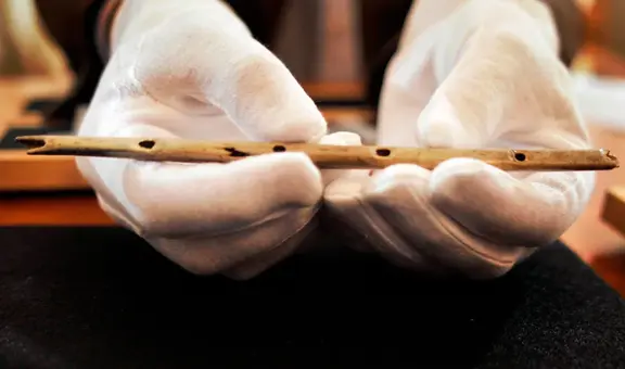 El instrumento musical más antiguo tiene 42.000 años, sigue funcionando y fue hecho con huesos de aves y colmillos de mamut