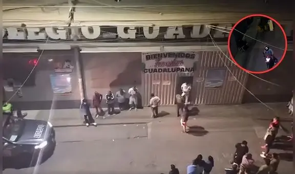 Delincuentes detonan explosivo en colegio de Comas y exigen S/100.000 a directivos como extorsión