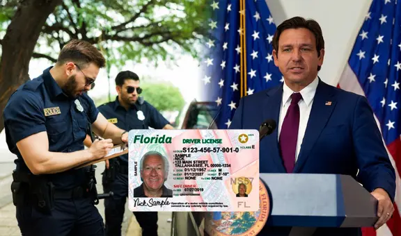 Ley en Florida firmada por Ron DeSantis aumenta penas a los conductores por incumplir requisito básico vehicular en 2025