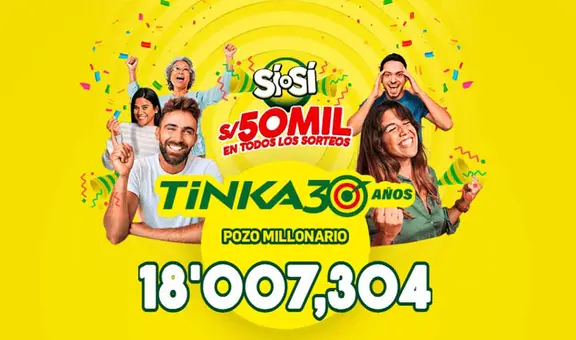 Resultados oficiales de La Tinka del 07 de mayo: conoce los números ganadores y premios entregados