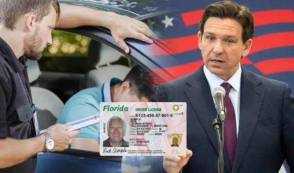 Esta ley firmada por Ron DeSantis en Florida impone fuerte medida a las licencias de conducir de otros estados