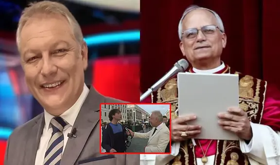 Günter Rave llega a Roma y sorprende al hablar en italiano sobre elección del nuevo Papa nacionalizado peruano