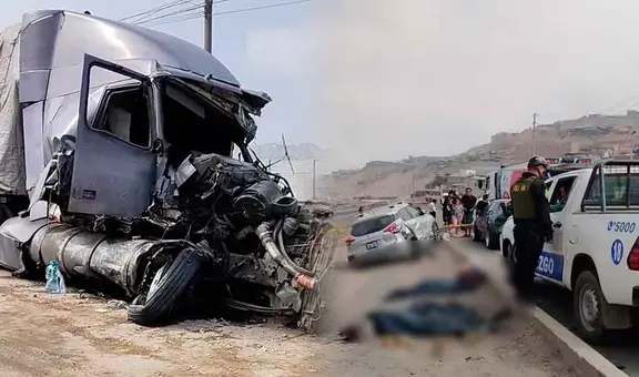 Terrible accidente de tránsito en Ventanilla deja un adulto mayor y un perrito fallecido: tráiler se despistó en avenida Néstor Gambetta