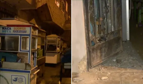 Exigen cupo a vendedora de pollo broaster en SJL y atacan su local con explosivo: "Paguen"