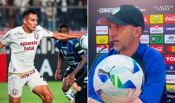 DT de Independiente del Valle y su desafiante análisis sobre Universitario: "No hemos sufrido tanto"