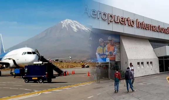 Cancelan cuatro vuelos en aeropuerto de Arequipa tras amenaza de bomba que generó alarma total