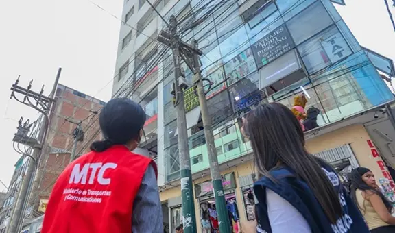 MTC y Municipalidad de La Victoria unen fuerzas para eliminar cableado aéreo en desuso