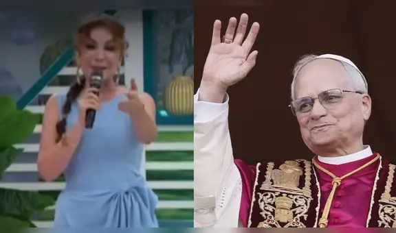 Janet Barboza se quiebra en vivo al enterarse de la elección del papa peruano León XIV: "Estoy emocionada"