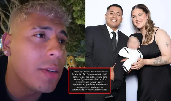 Ángel Ramírez y Colleen Barry anuncian el fin de su relación tras ampay del tiktoker: "No fue una decisión fácil"
