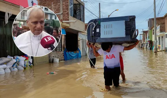 Papa León XIV y la vez que cuestionó a las autoridades por la falta de prevención y lenta respuesta ante las lluvias en Lambayeque