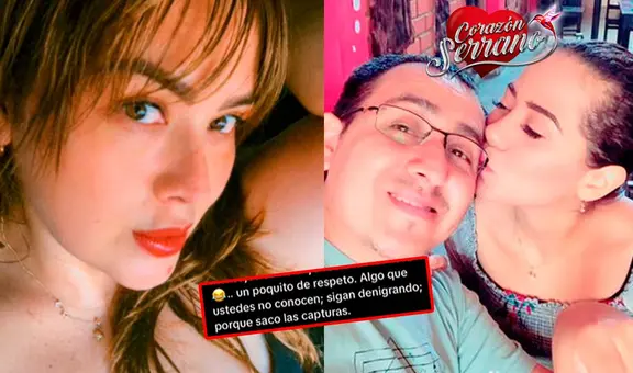 Exesposa de líder de Corazón Serrano impacta al asegurar que Ana Lucía Urbina se metió en su relación: "Me molesta su falsedad"
