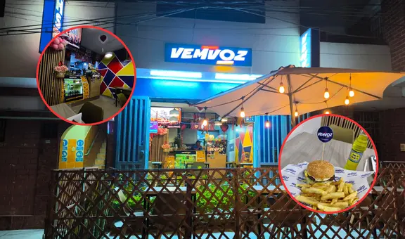 Vemvoz de Puente Piedra: el 'hermano gemelo' de una famosa cadena de comida rápida que conquista Lima Norte con sus hamburguesas