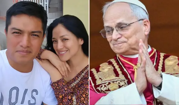 Esposo de Katy Jara la defiende tras ser criticada por su mensaje sobre Papa León XIV: “No es dable que entre peruanos nos ataquemos”