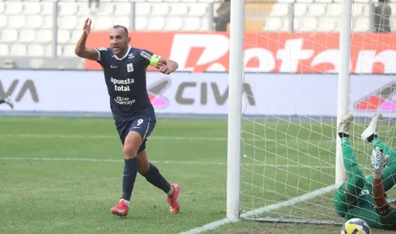 Hernán Barcos salvó a Alianza Lima: empataron 1-1 con Atlético Grau pese a jugar con 10 hombres