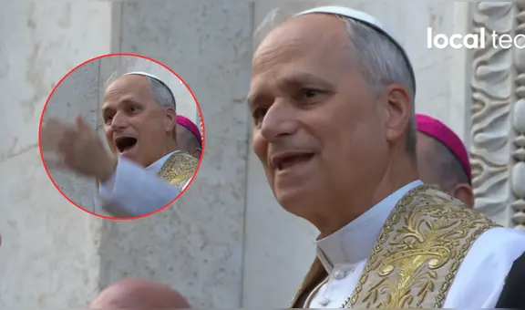 Papa León XIV responde con emoción a saludo de piuranos durante su primera salida de Roma: "¡Habla!"