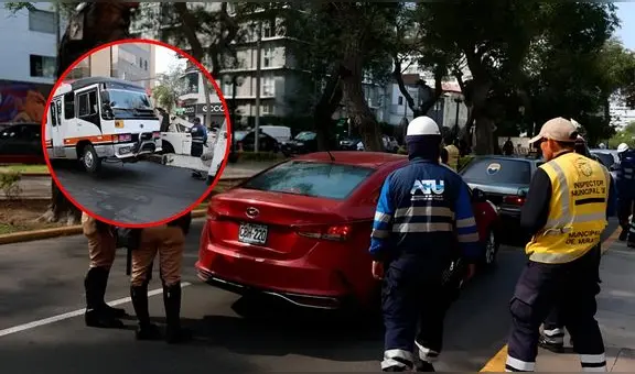 ATU interviene vehículos informales con más de S/ 800 mil en multas en Miraflores: fueron enviados al depósito