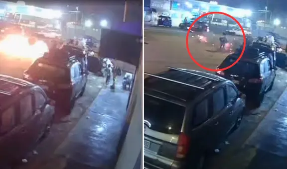 Extorsionadores detonan explosivo contra colectiveros en Cañete: ataque deja cuatro heridos y fue grabado