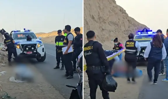 Huacho: encuentran cadáver en avanzado estado de descomposición en la Panamericana Norte
