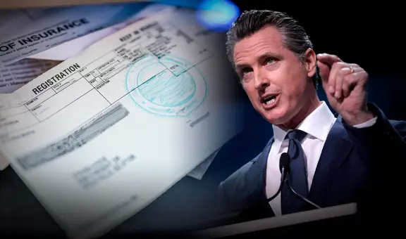 California: ley firmada por Gavin Newsom obliga a conductores a pagar más por un importante requisito vehicular